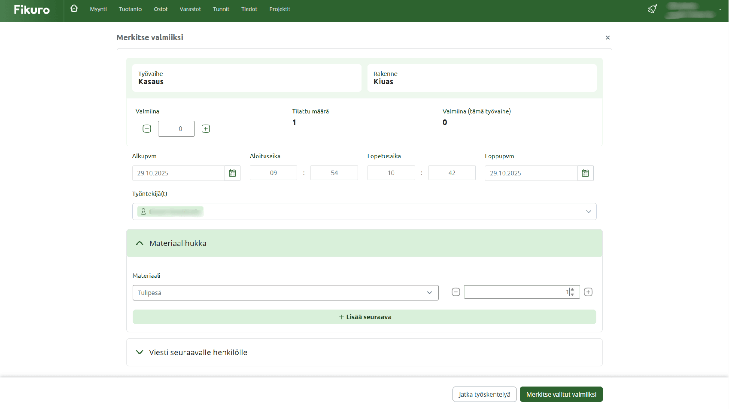 Työpistenäkymä 4_Fikuron tuotannonohjausjärjestelmä_kuvituskuva